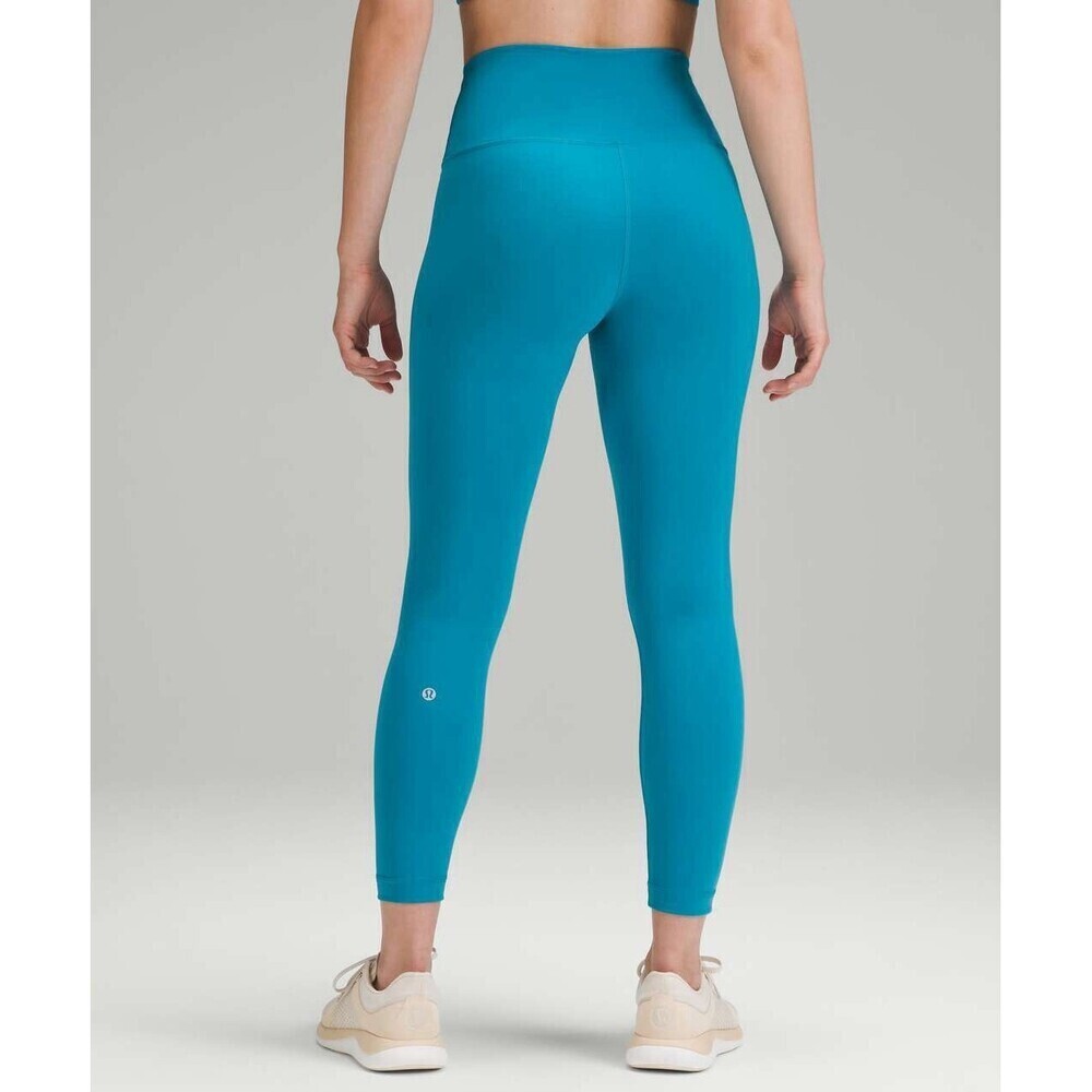 Lululemon Wunder Train High-Rise Tight 25" Hawaiian Blue